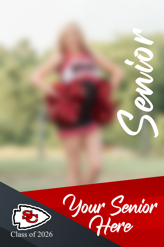 2026 Senior Cheer Banner